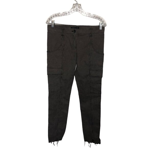 Theory Tobie Cotton W/ Eloquent Stretch Skinny Cargo Pants - Picture 2 of 7